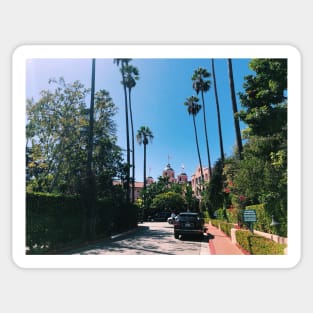 Beverly Hills, California - Sunny Day Street View Sticker